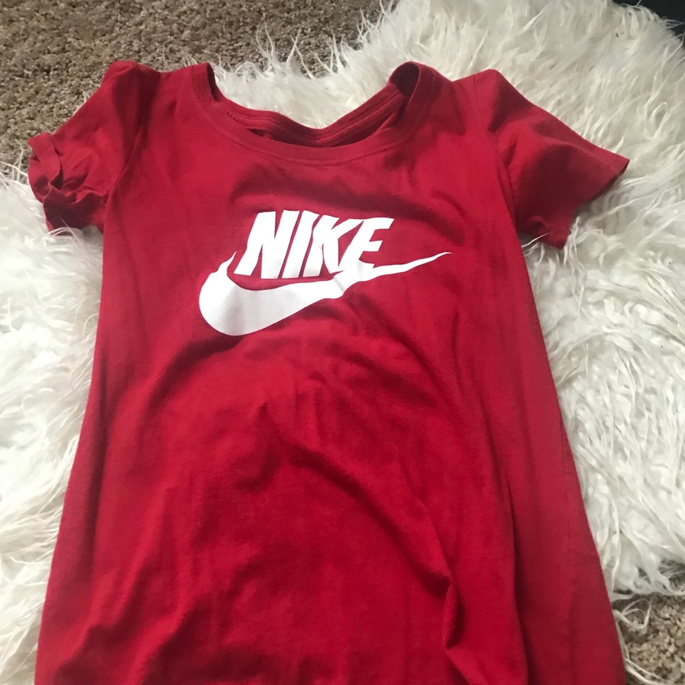 Red NIKE T Shirt